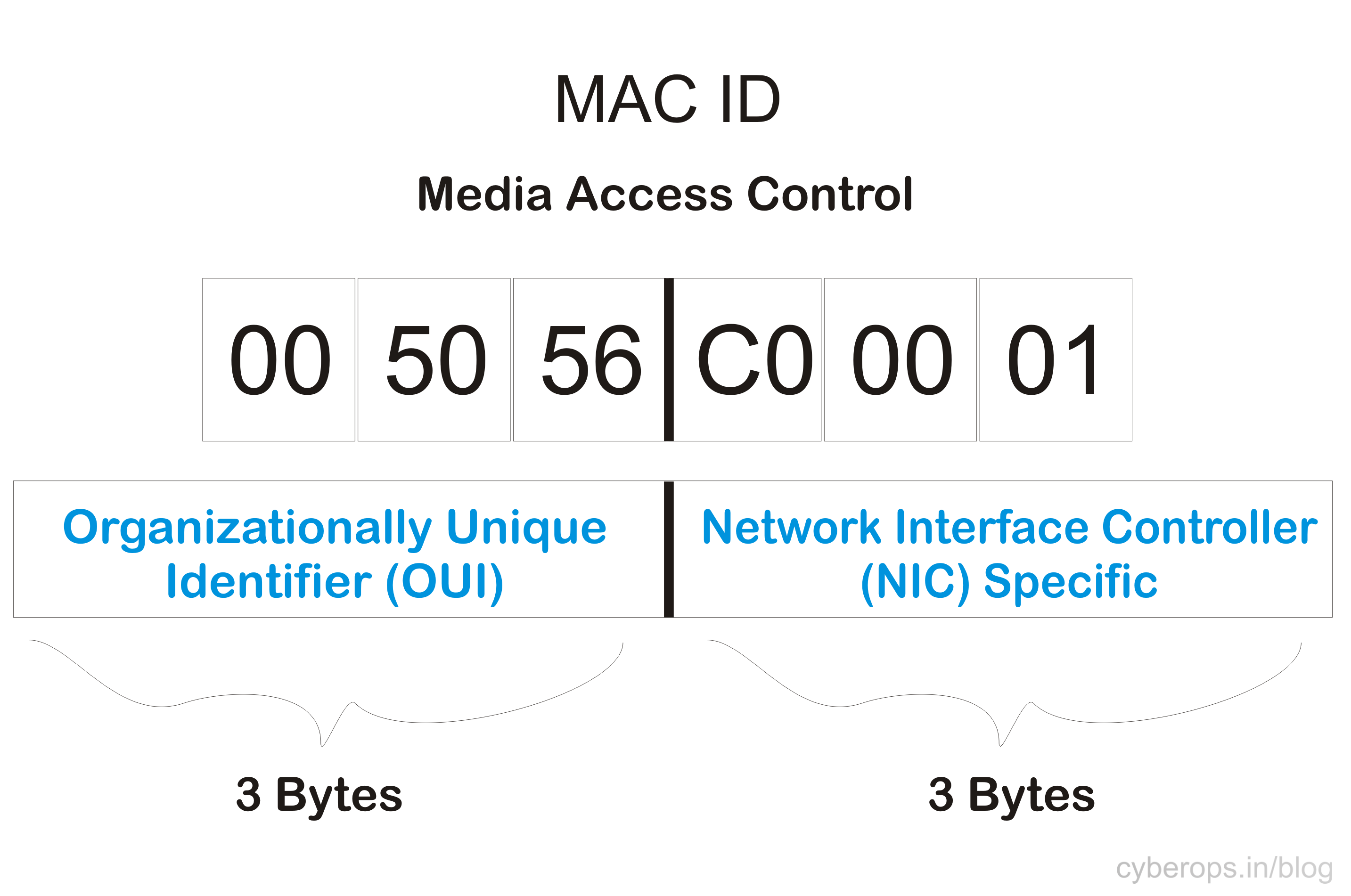 mac address is assigned by